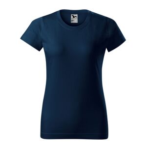 MALFINI Dámské tričko Basic - Námořní modrá | XXXL