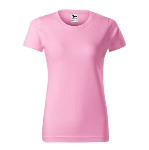 MALFINI Dámské tričko Basic - Růžová | XXXL