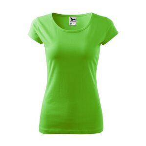MALFINI Dámské tričko Pure - Světle šedý melír | XL