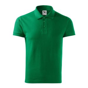 MALFINI Pánská polokošile Cotton Heavy - Středně zelená | S