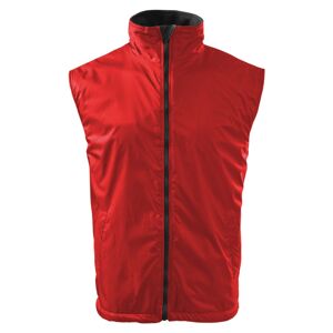 MALFINI Pánská vesta Body Warmer - Červená | XXXXL