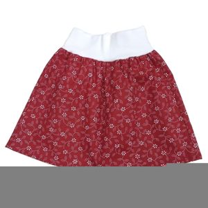 Chráněné dílny AVE Strážnice Dětská sukně - Červená / bílá | 98 cm