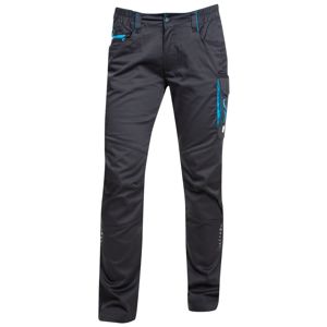 Ardon Dámské pracovní kalhoty FLORET - Černá / modrá | 34
