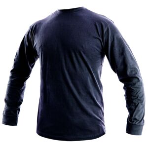 Canis (CXS) Pánské tričko s dlouhým rukávem PETR - Tmavě modrá | XXXXL