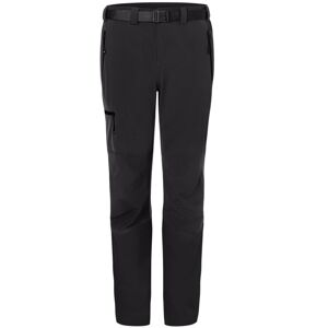 James & Nicholson Pánské trekingové kalhoty JN1206 - Černá / černá | XL