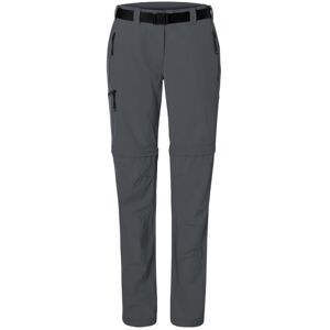 James & Nicholson Pánské outdoorové kalhoty s odepínacími nohavicemi JN1202 - Tmavě šedá | S