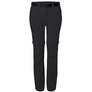 James & Nicholson Dámské outdoorové kalhoty s odepínacími nohavicemi JN1201 - Černá | M