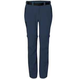 James & Nicholson Dámské outdoorové kalhoty s odepínacími nohavicemi JN1201 - Tmavě modrá | L