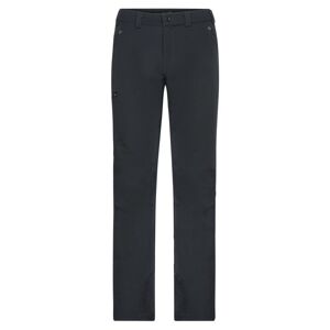James & Nicholson Pánské elastické outdoorové kalhoty JN585 - Černá | M