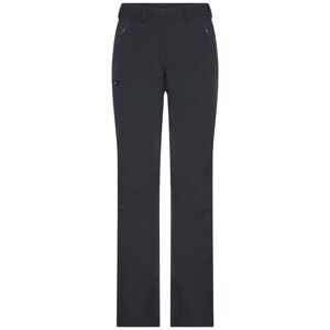 James & Nicholson Dámské elastické outdoorové kalhoty JN584 - Černá | L