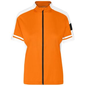 James & Nicholson Dámský cyklistický dres JN453 - Oranžová | XL