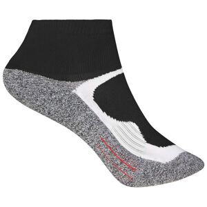 James & Nicholson Sportovní ponožky kotníkové JN210 - Černá | 42-44