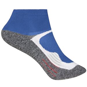 James & Nicholson Sportovní ponožky kotníkové JN210 - Královská modrá | 45-47