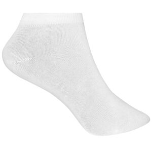 James & Nicholson Funkční ponožky kotníkové JN206 - Bílá | 45-47