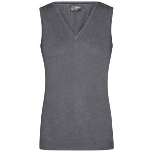 James & Nicholson Dámský svetr bez rukávů JN656 - XL