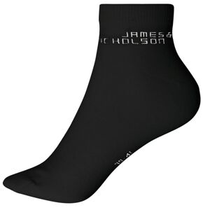 James & Nicholson Kotníkové ponožky s biobavlnou 8031 - Černá | 35-38