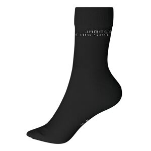 James & Nicholson Vysoké ponožky s biobavlnou 8032 - Černá | 35-38