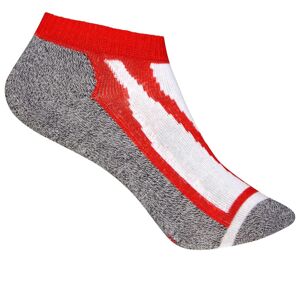 James & Nicholson Sportovní ponožky nízké JN209 - Červená | 35-38