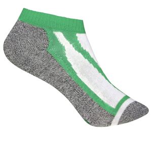 James & Nicholson Sportovní ponožky nízké JN209 - Zelená | 42-44