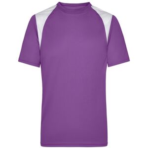 James & Nicholson Pánské běžecké tričko s krátkým rukávem JN397 - M