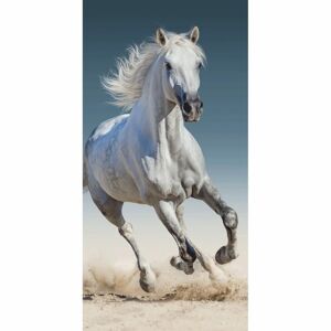 Jerry Fabrics Dětská osuška s potiskem - Kůň | 70 x 140 cm