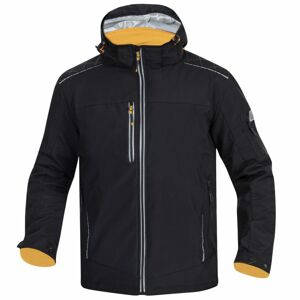 Ardon Pánská zimní softshellová bunda VISION - Černá / oranžová | XL