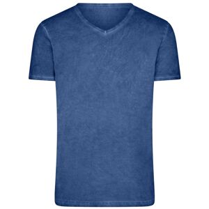 James & Nicholson Pánské tričko Gipsy JN976 - Džínová | XL