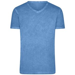 James & Nicholson Pánské tričko Gipsy JN976 - Modrá | XXXL