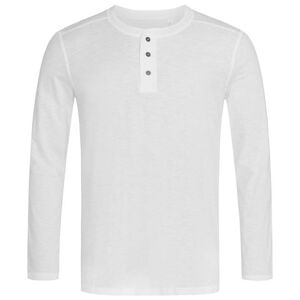 Stedman Pánské tričko s dlouhým rukávem Shawn Henley - Bílá | XL