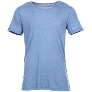 Stedman Pánské melírované oversize tričko s krátkým rukávem - Vintage modrá | S