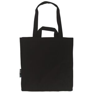 Neutral Nákupní taška se 4 uchy z organické Fairtrade bavlny - Černá