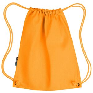 Neutral Stahovací batoh Gym z organické Fairtrade bavlny - Světle oranžová
