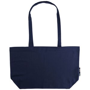 Neutral Velká nákupní taška přes rameno z organické Fairtrade bavlny - Námořní modrá