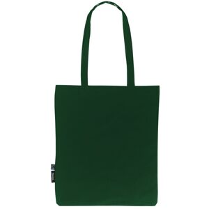 Neutral Nákupní taška přes rameno z organické Fairtrade bavlny - Lahvově zelená