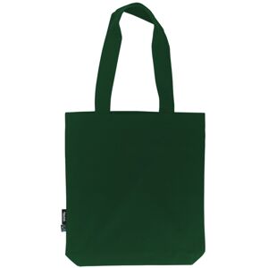 Neutral Látková nákupní taška z organické Fairtrade bavlny - Lahvově zelená