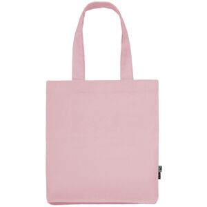 Neutral Látková nákupní taška z organické Fairtrade bavlny - Světle růžová