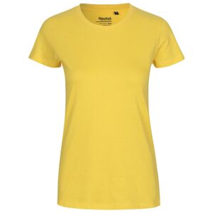 Neutral Dámské tričko Classic z organické Fairtrade bavlny - Světle oranžová | M