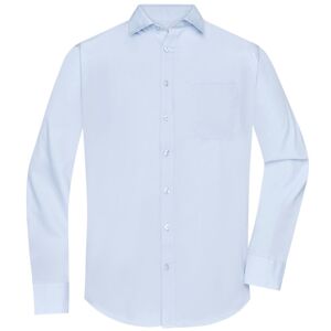 James & Nicholson Pánská košile s dlouhým rukávem JN678 - Světle modrá | XXL