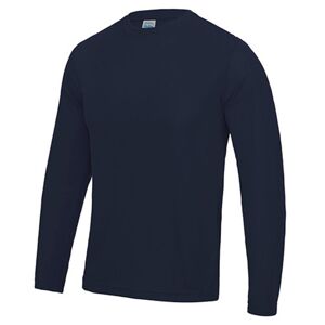 Just Cool Pánské sportovní tričko s dlouhým rukávem Cool T - Safírová modrá | XXL