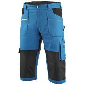 Canis (CXS) Pánské pracovní 3/4 kalhoty CXS STRETCH - Středně modrá / černá | 62