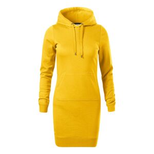 MALFINI Dámské šaty Snap - Žlutá | XL