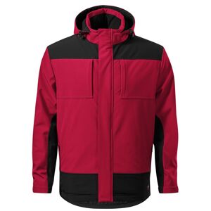 MALFINI Pánská zimní softshellová bunda Vertex - Marlboro červená | XL