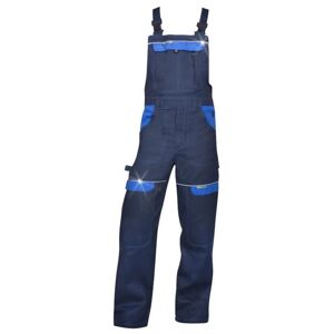 Ardon Montérkové kalhoty s laclem COOL TREND zkrácené - Tmavě modrá / světle modrá | XXXL