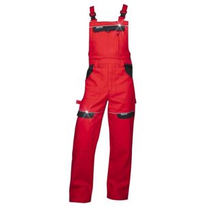 Ardon Montérkové kalhoty s laclem COOL TREND zkrácené - Červená | XL