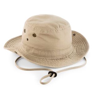 Beechfield Bavlněný klobouk Outback - Písková