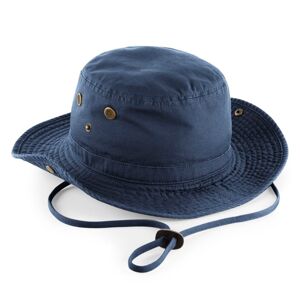 Beechfield Bavlněný klobouk Outback - Námořní modrá