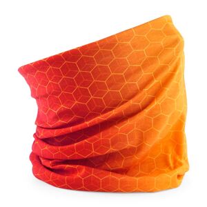 Beechfield Multifunkční šátek Morf Geometric - Oranžová
