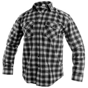 Canis (CXS) Pracovní flanelová košile TOM - Černá | 40