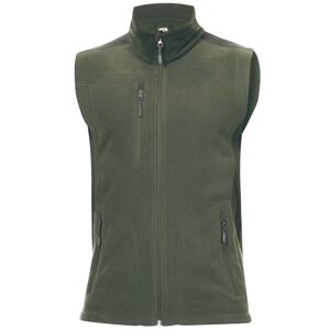 Ardon Pánská fleecová vesta Martin - Zelená | XL