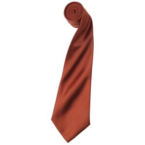 Premier Workwear Saténová kravata - Oříšková
